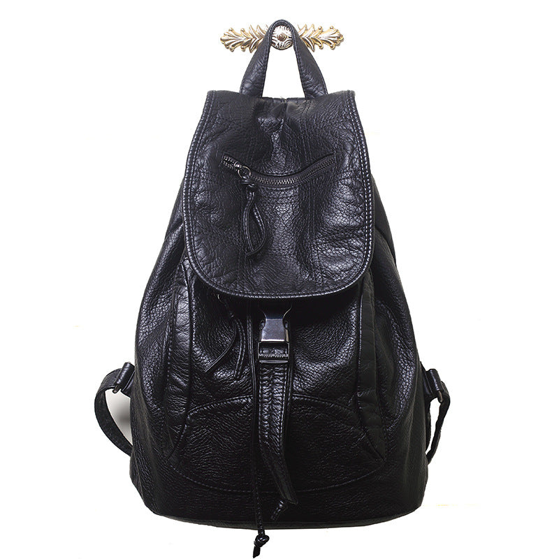 Luxurious Leather Backpack