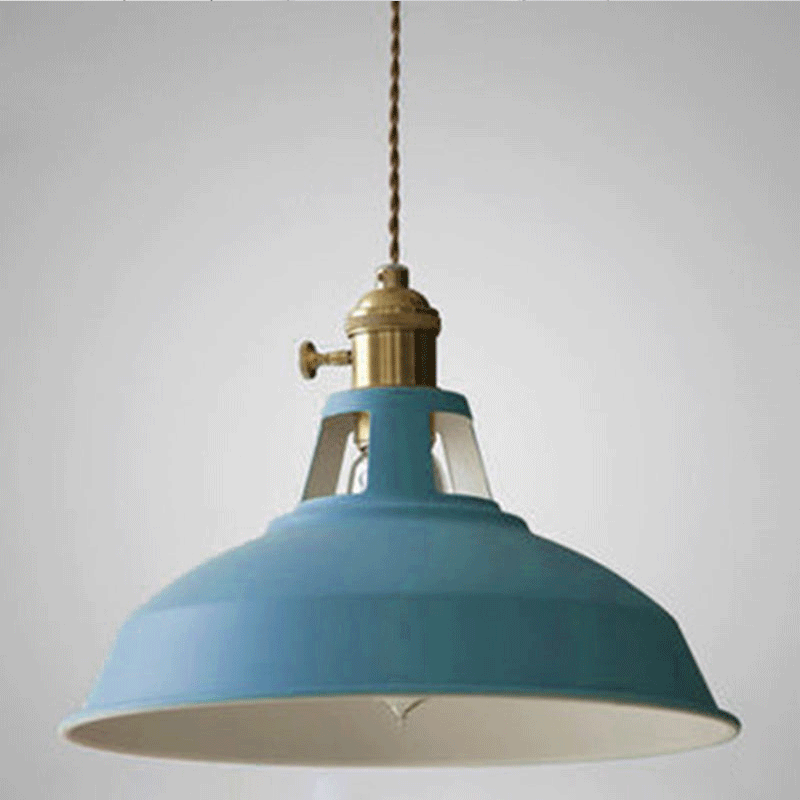 BowLift | Industrial Retro Pendant Lamp Metal 1-Light | Vintage Pendant Lamp For Restaurant & Dining Room | E27 LED compatible