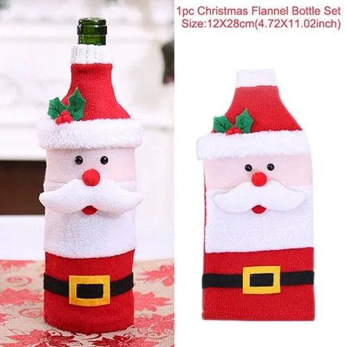 BowLift | Christmas Decorations Christmas Wine Bottle Socks