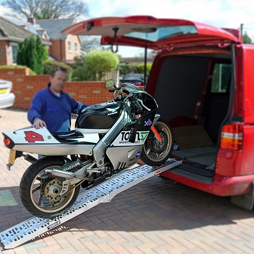 Folding Ramp 340kg Folding Aluminum Loading Ramp Motorcycle | Bowlift