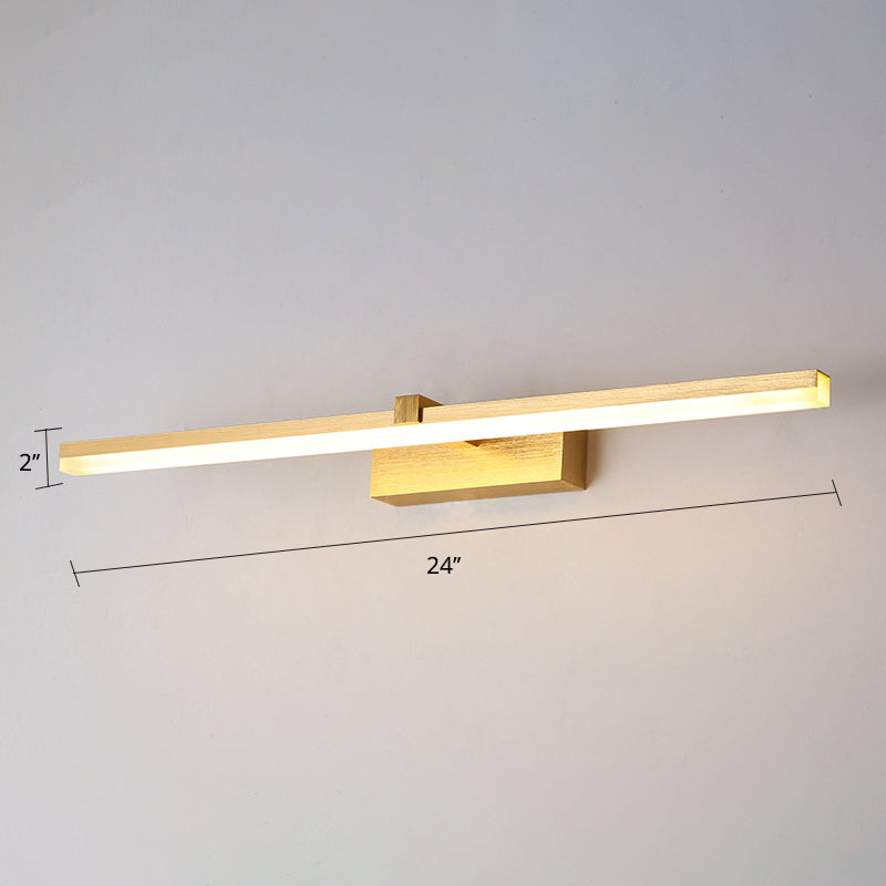 BowLift | Golden Bathroom Lamp LED Modern Design