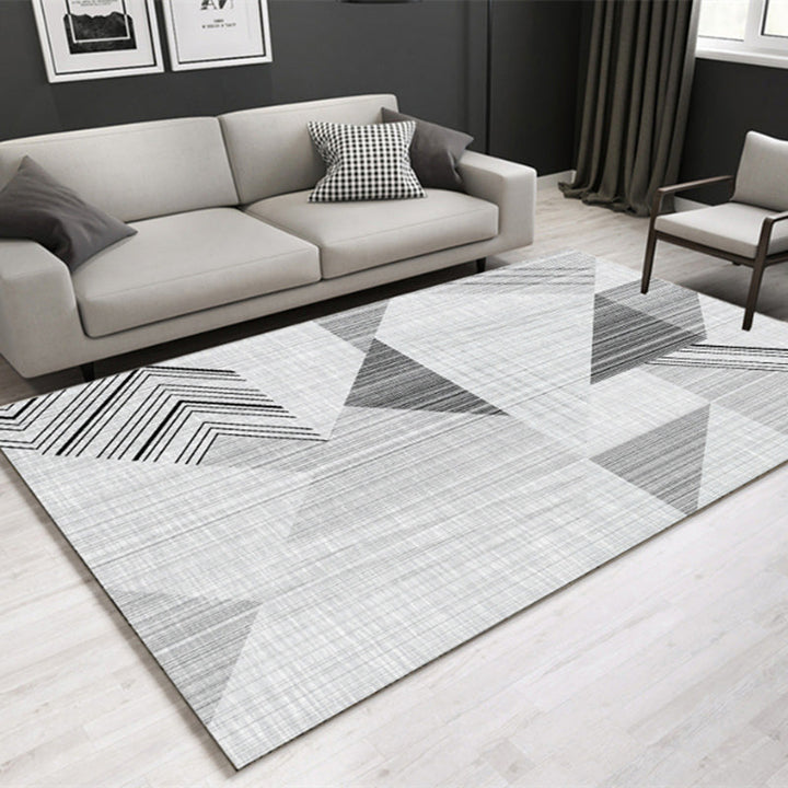 BowLift | Southwestern geometric printed carpet Multicolor cotton blend area runner non-slip easy-care indoor rug for living room