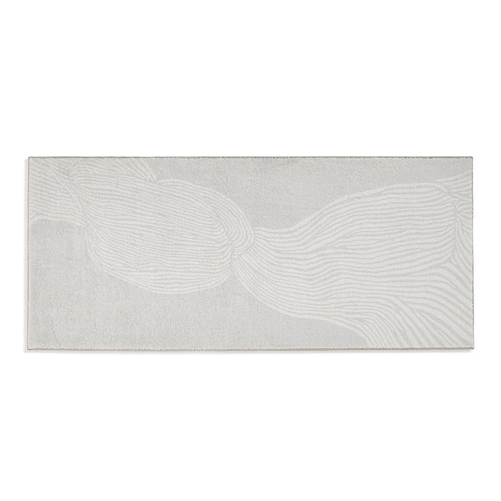 BowLift | Simplicity Striped Printed Rug Multi-Color Superfiber Area Rug Non-Slip Stain-Resistant Easy Care Indoor Rug for Home