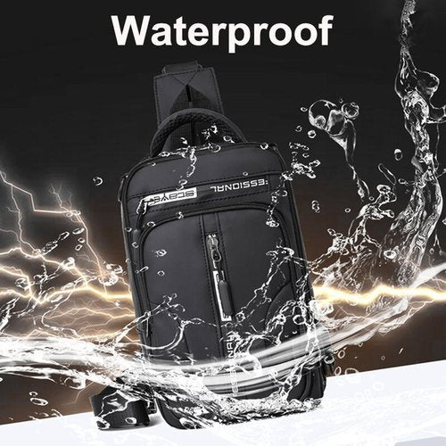 SecureNylon – Waterproof Anti-Theft Shoulder Bag Bowlift