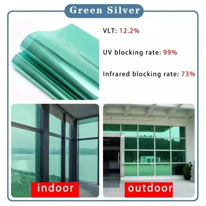 BowLift | Reflective Film - Privacy Sun Blocking Anti UV