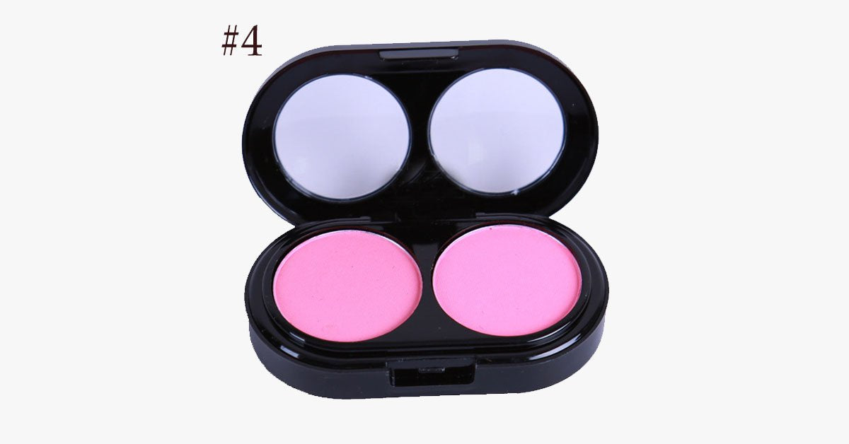 BowLift | 2 Colors Blush Palette – Bring a rosy pink glow to your cheeks
