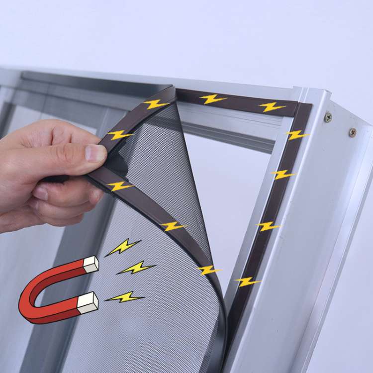 BowLift | Magnetic Mosquito Net for Windows - No-See-Um Mesh Insect Screen for Home Protection & Bug Prevention
