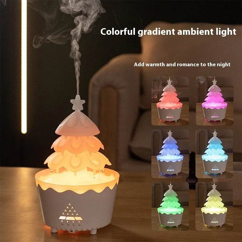 BowLift | 2025 New Design Essential Oil Aroma Diffuser Household Mute Small Remote Control Humidifier Suitable For Home Christmas Gift