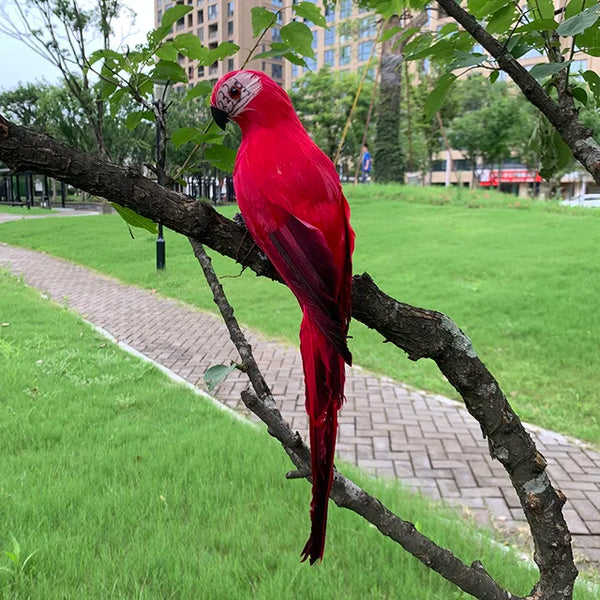 Life Experience Parrot Garden Ornament for Elegant Outdoor Areas Bowlift