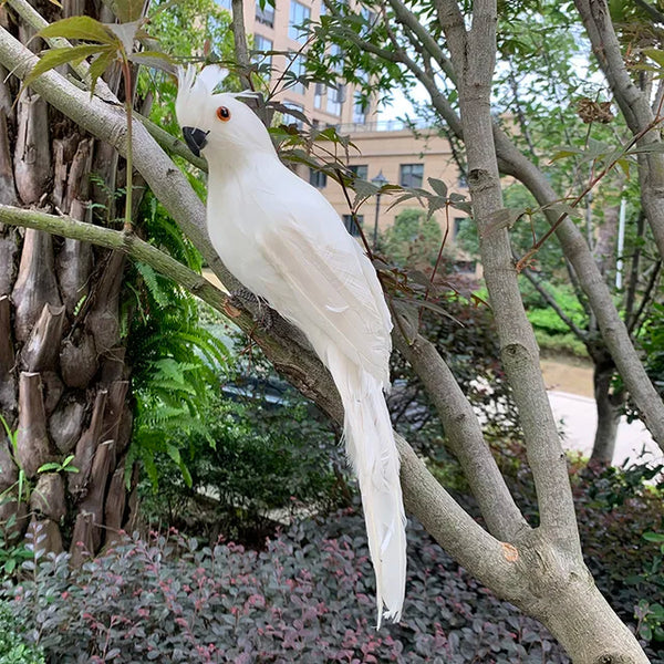 Life Experience Parrot Garden Ornament for Elegant Outdoor Areas Bowlift