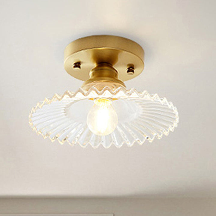 LumiCraft – Industrial Ceiling Lamp with Green Glass Shade | Bowlift