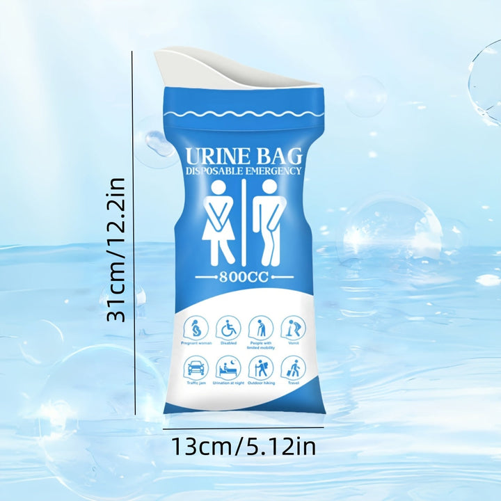 Disposable Urine Bag 800 ml for Car & Travel | Bowlift