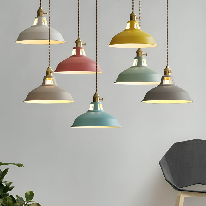 BowLift | Pendant Light Vintage Industrial Metal Ceiling Lamp