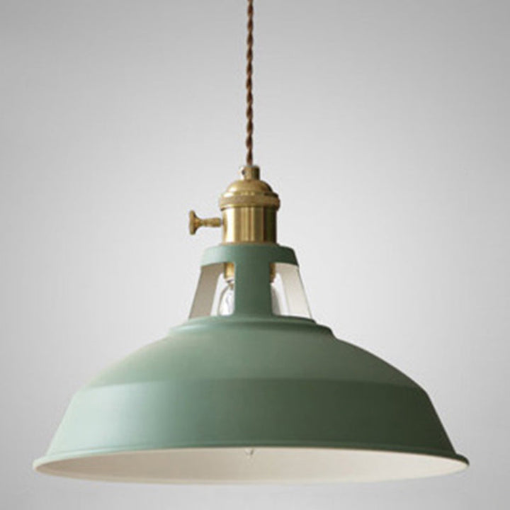 BowLift | Industrial Retro Pendant Lamp Metal 1-Light | Vintage Pendant Lamp For Restaurant & Dining Room | E27 LED compatible