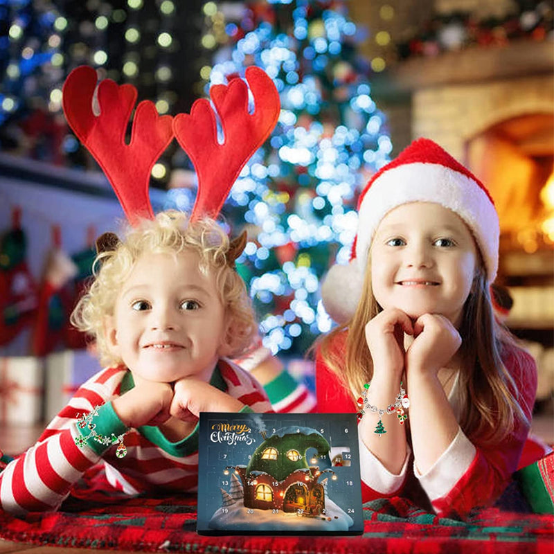 BowLift | DIY 24 Days Christmas Countdown Calendar Bracelets Set