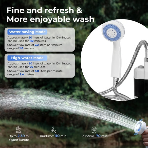 BowLift | Portable Camping Shower