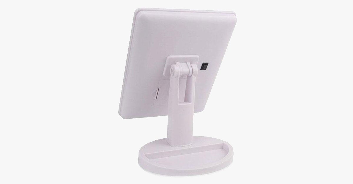 BowLift | LED Sensor Makeup Mirror with 180-Degree Swivel Function - Use it your way