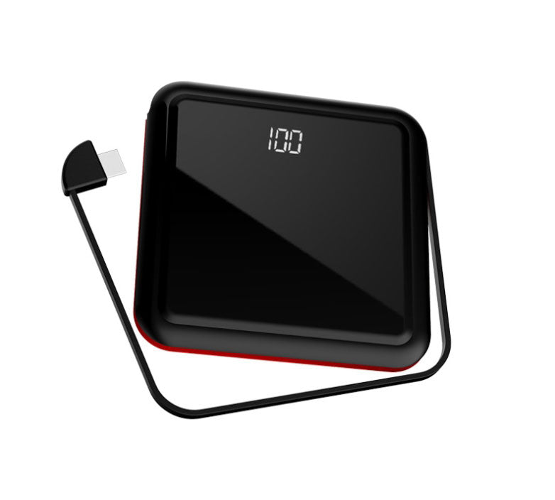 BowLift | Tinier & Thinner Solar Power Bank with 3-in-1 Concealable Cable