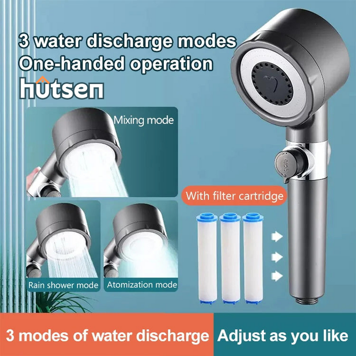 BowLift | VitaSpray 4-in-1 Wellness Showerhead — Ignite your source of power with each shower for radiant skin and pure relaxation