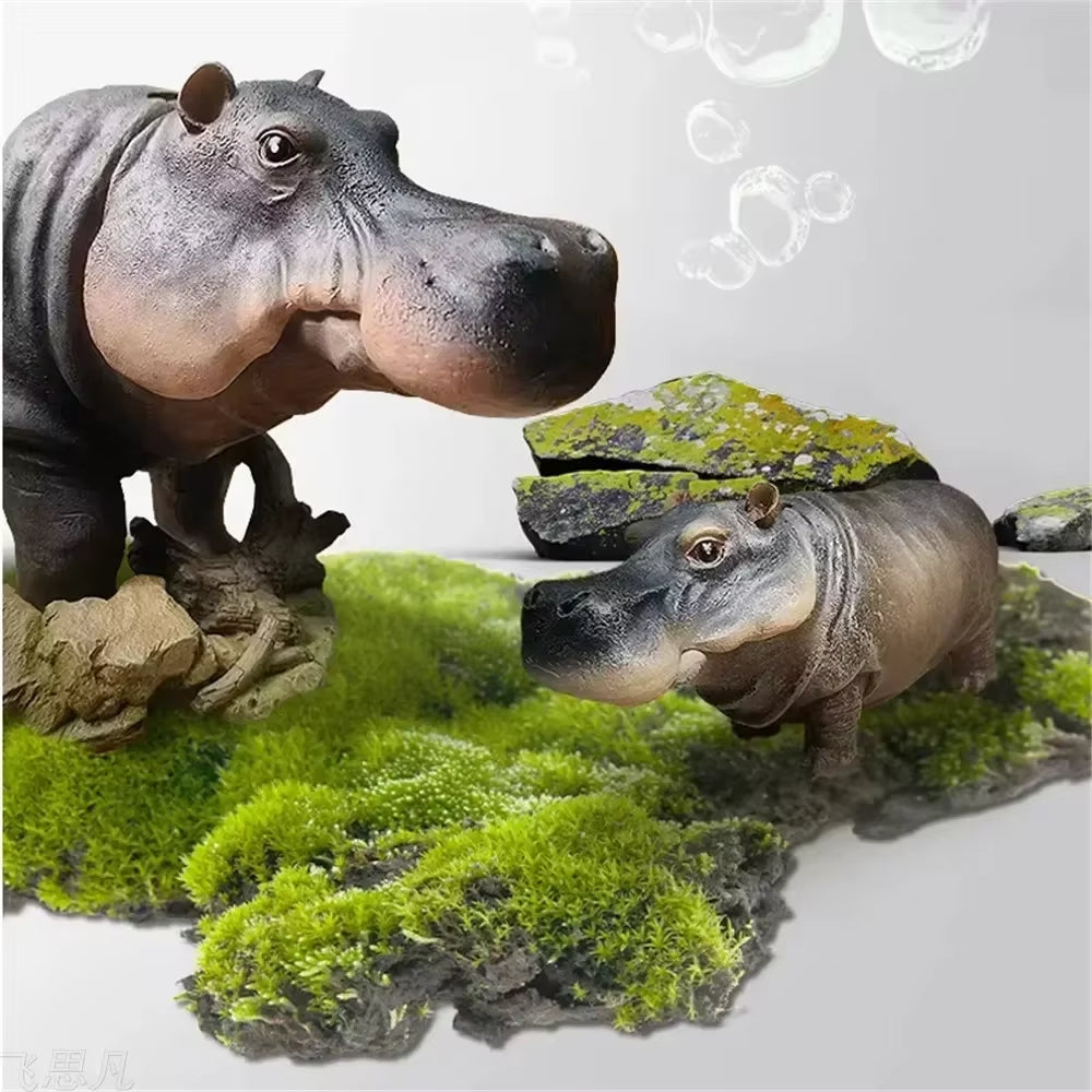 Mini Hippo Decorative Fish Tank Air BubBowlifter | Bowlift