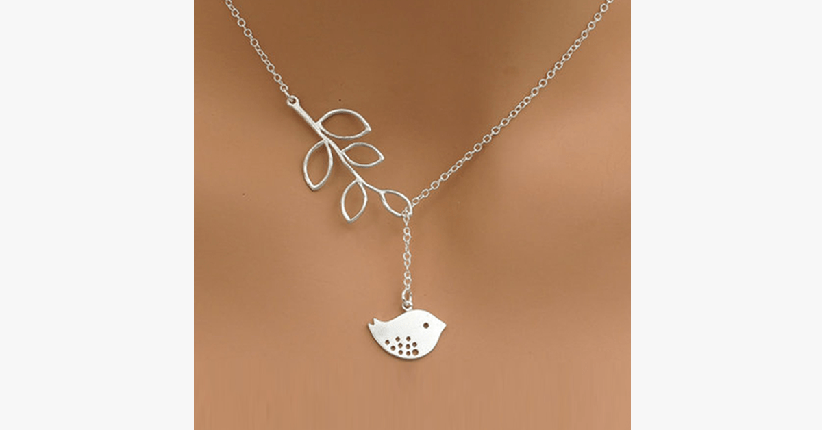BowLift | Delicate Nature Lover Necklace - Let fashion soar higher!