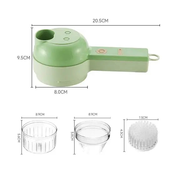 BowLift | 4-in-1 Electric Kitchen Package includes chopper and cutting tool