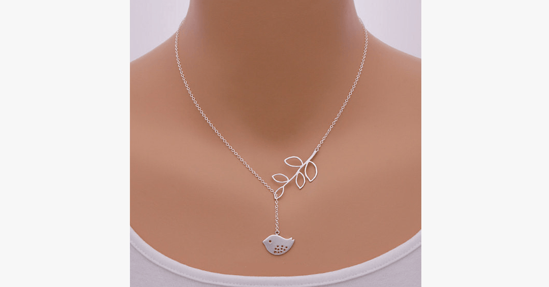 BowLift | Delicate Nature Lover Necklace - Let fashion soar higher!