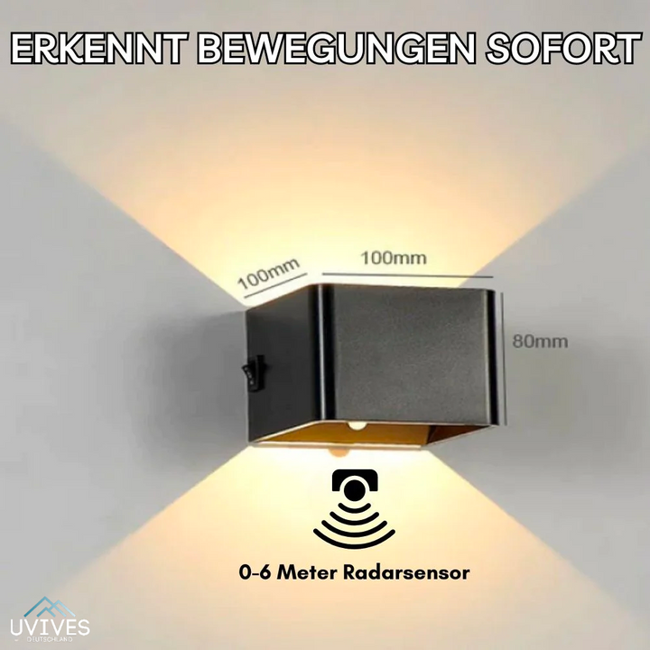 BowLift | LuminaCube Wireless Luxury Wall Lamp