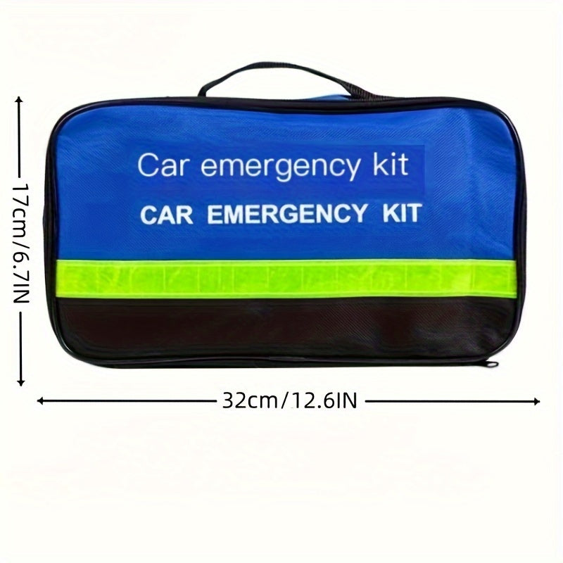 Car Emergency Kit – Complete Safety Set with Warning Triangle, Jump Cables and Safety Vest | Bowlift