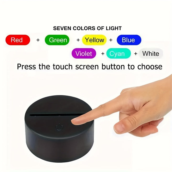GeoLume - 3D LED Desk Lamp with Touch Bowlift