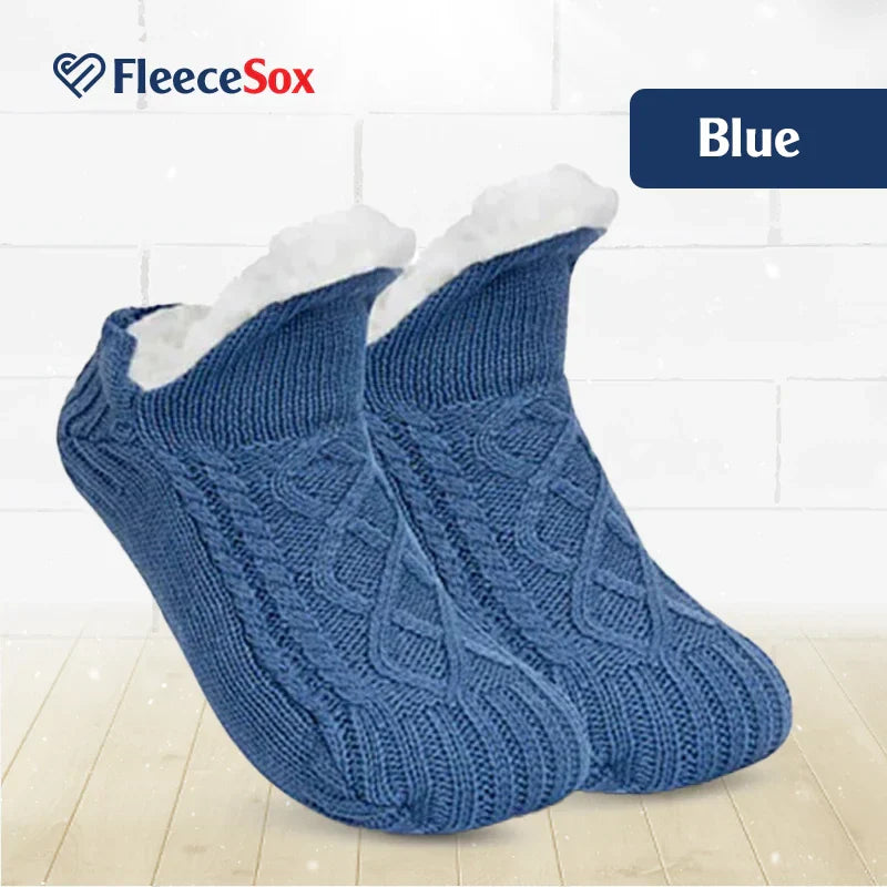 BowLift | Fleece-Lined Non-Slip Thermal Slippers Socks