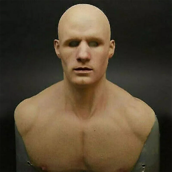 BowLift | Realistic Latex Mask | Halloween Cosplay Costume | Full Face