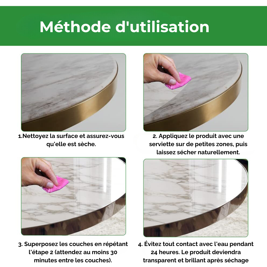 BowLift | Marble cleaner - protection and nanocrystalline shine