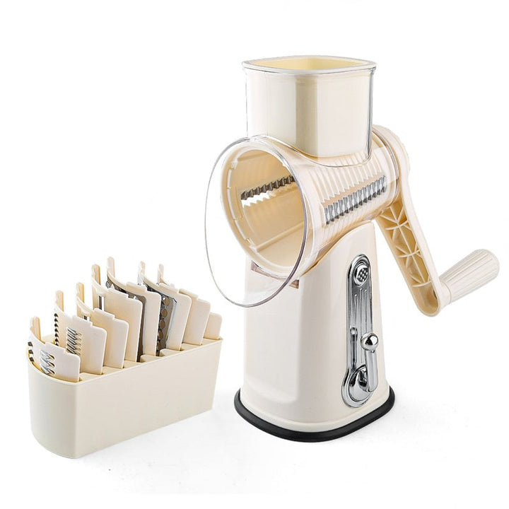 BowLift | 5 in 1 Cheese Vegetable Grater with Handle
