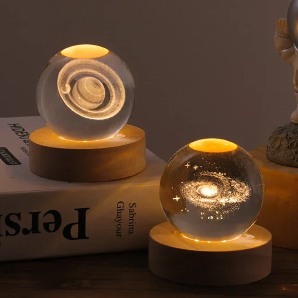 BowLift | 3D Engraved Crystal Ball - Celestia