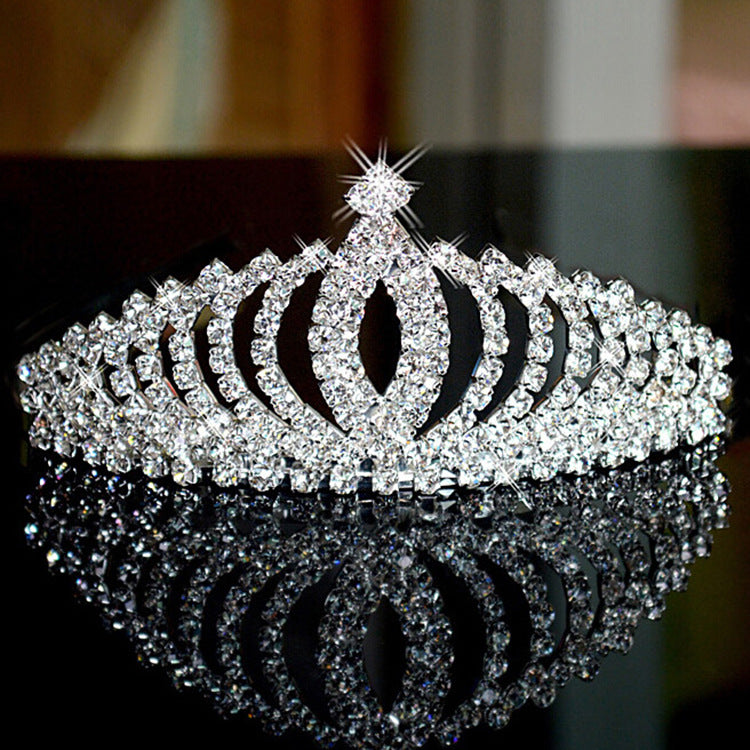 Ladies Elegant Crystal Tone Bowlift