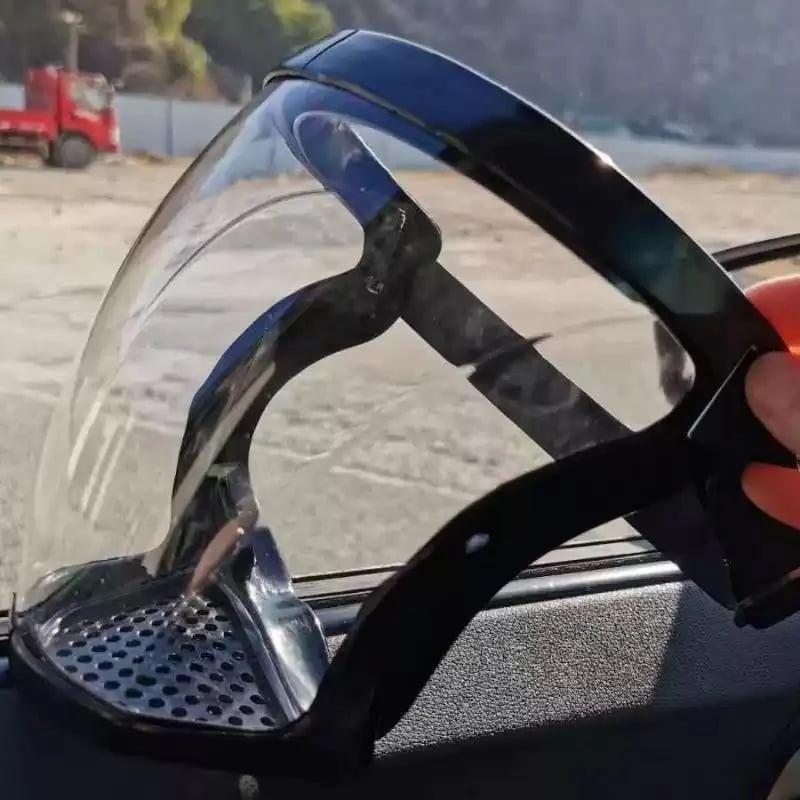 BowLift | Full Face Protection Large Transparent Face Shield