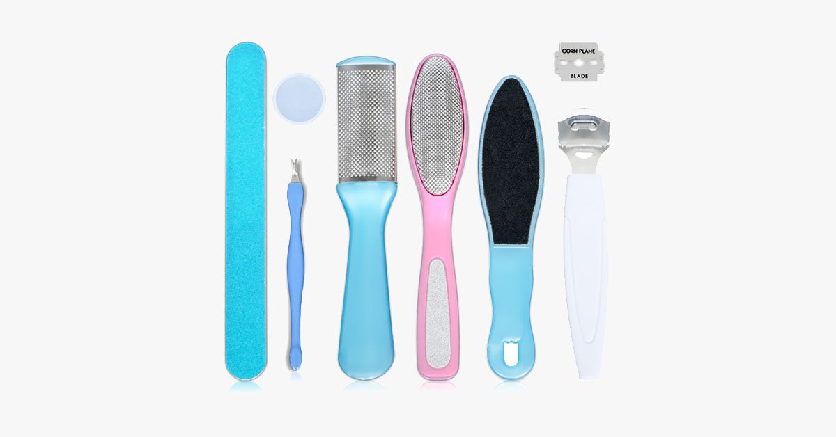 BowLift | Exfoliating Pedicure Tool Set