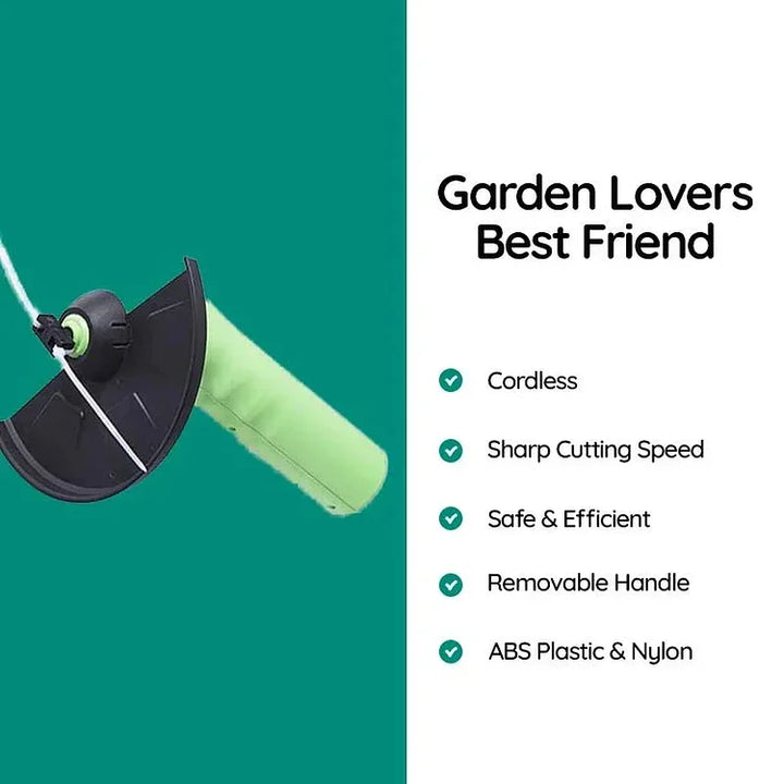 Battery Mini Weed Trimmer Bowlift