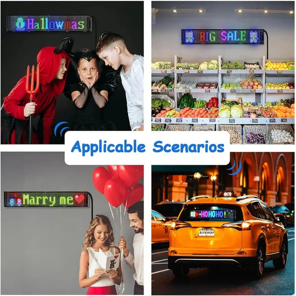 BowLift | Ultra-thin flexible Bluetooth LED screen