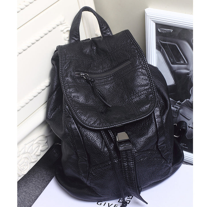 Luxurious Leather Backpack