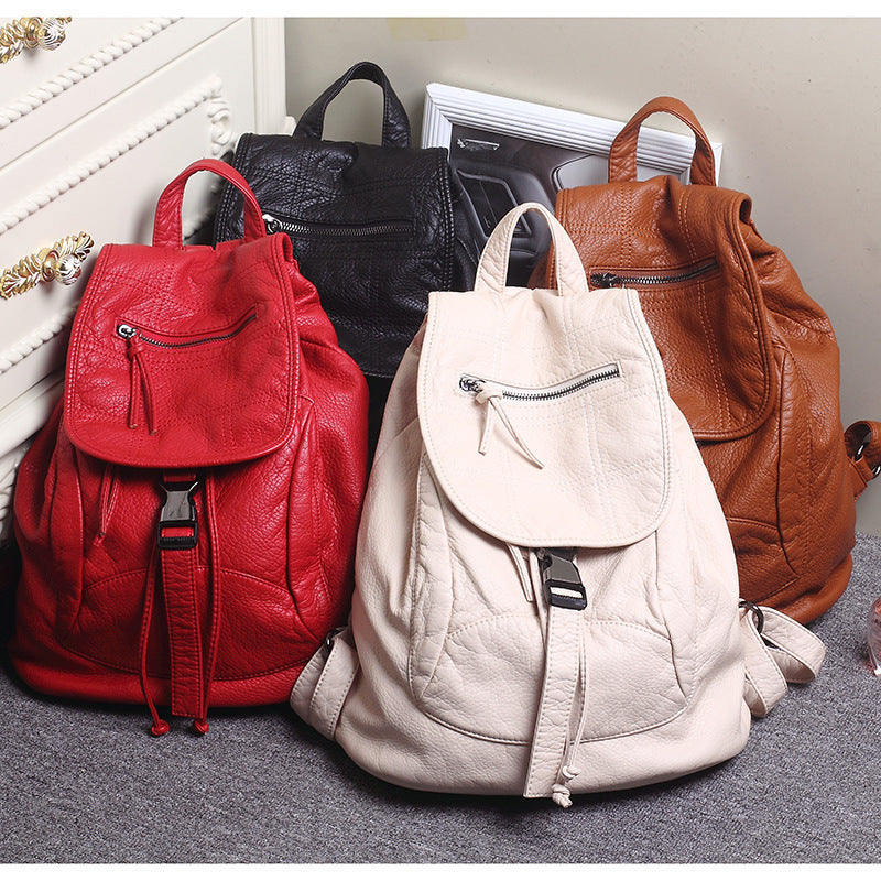 Luxurious Leather Backpack