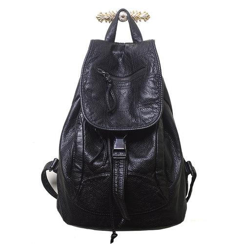 Luxurious Leather Backpack