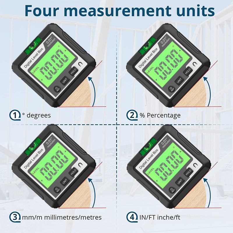 BowLift | Magnetic Digital Inclinometer