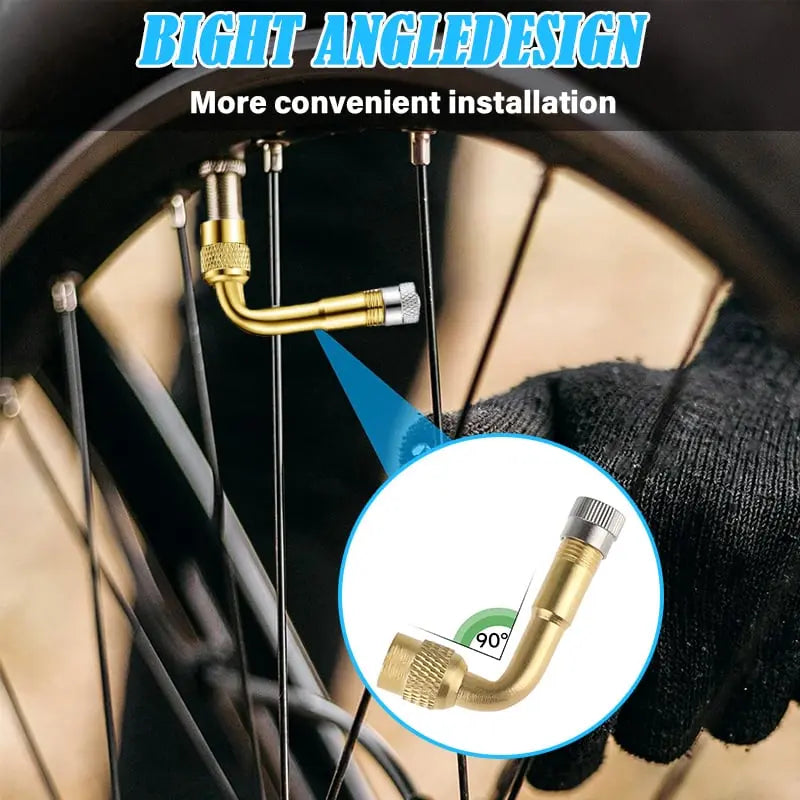BowLift | Angled Brass Valve Extensions for Vehicles