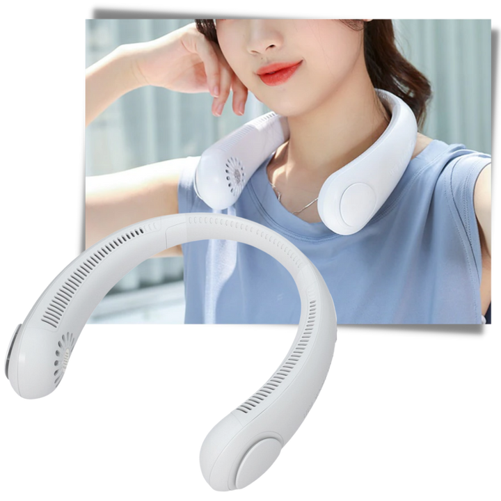 Portable Mini Rechargeable Neck Fan | Bowlift