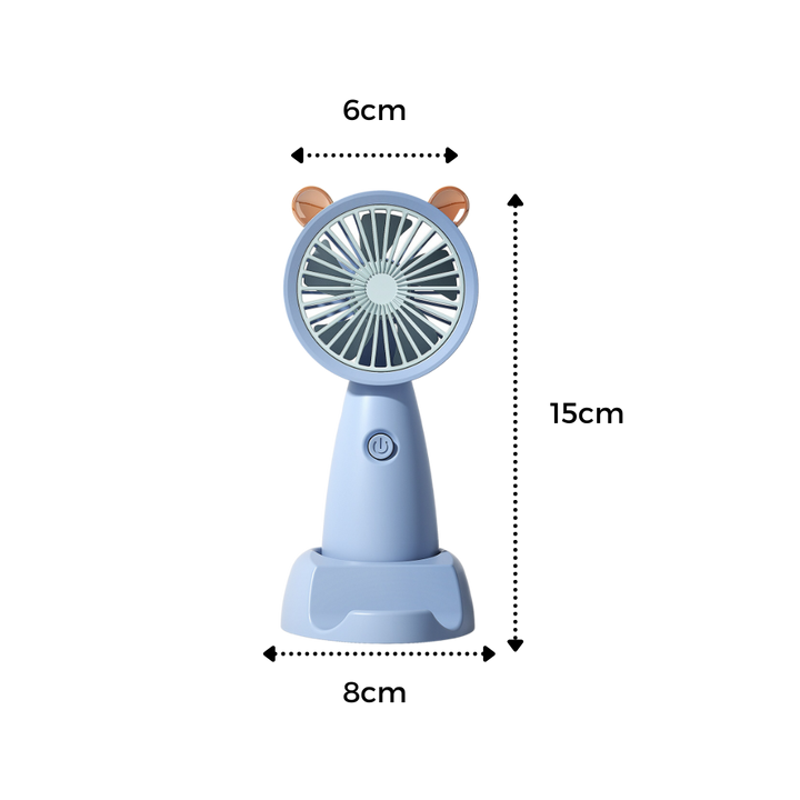 Mini USB Fan With Phone Holder | Bowlift