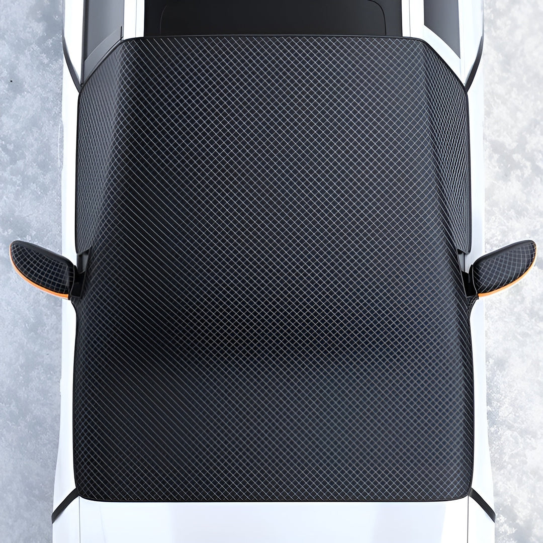 Magnetic Car Snow Cover – Quick Protection from Ice and Snow | SuitaBowlifte for Winter Days | Bowlift
