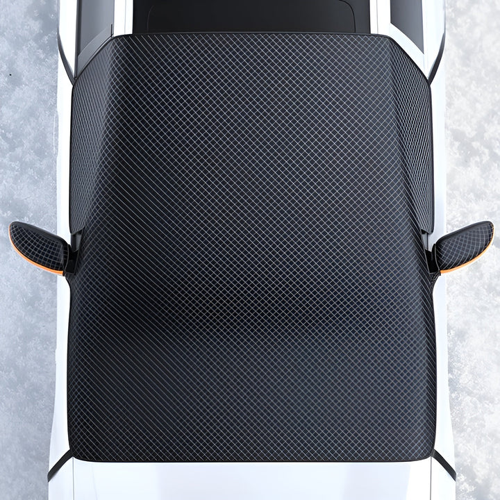 Magnetic Car Snow Cover – Quick Protection from Ice and Snow | SuitaBowlifte for Winter Days | Bowlift