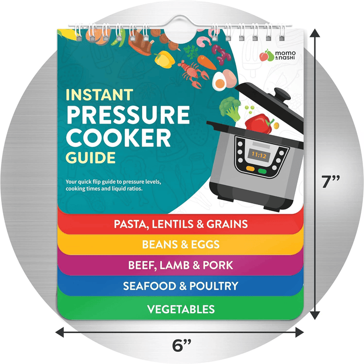 BowLift | Air Fryer Cheat Sheet Magnets Cooking Instructions Booklet